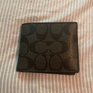 Mens coach wallet